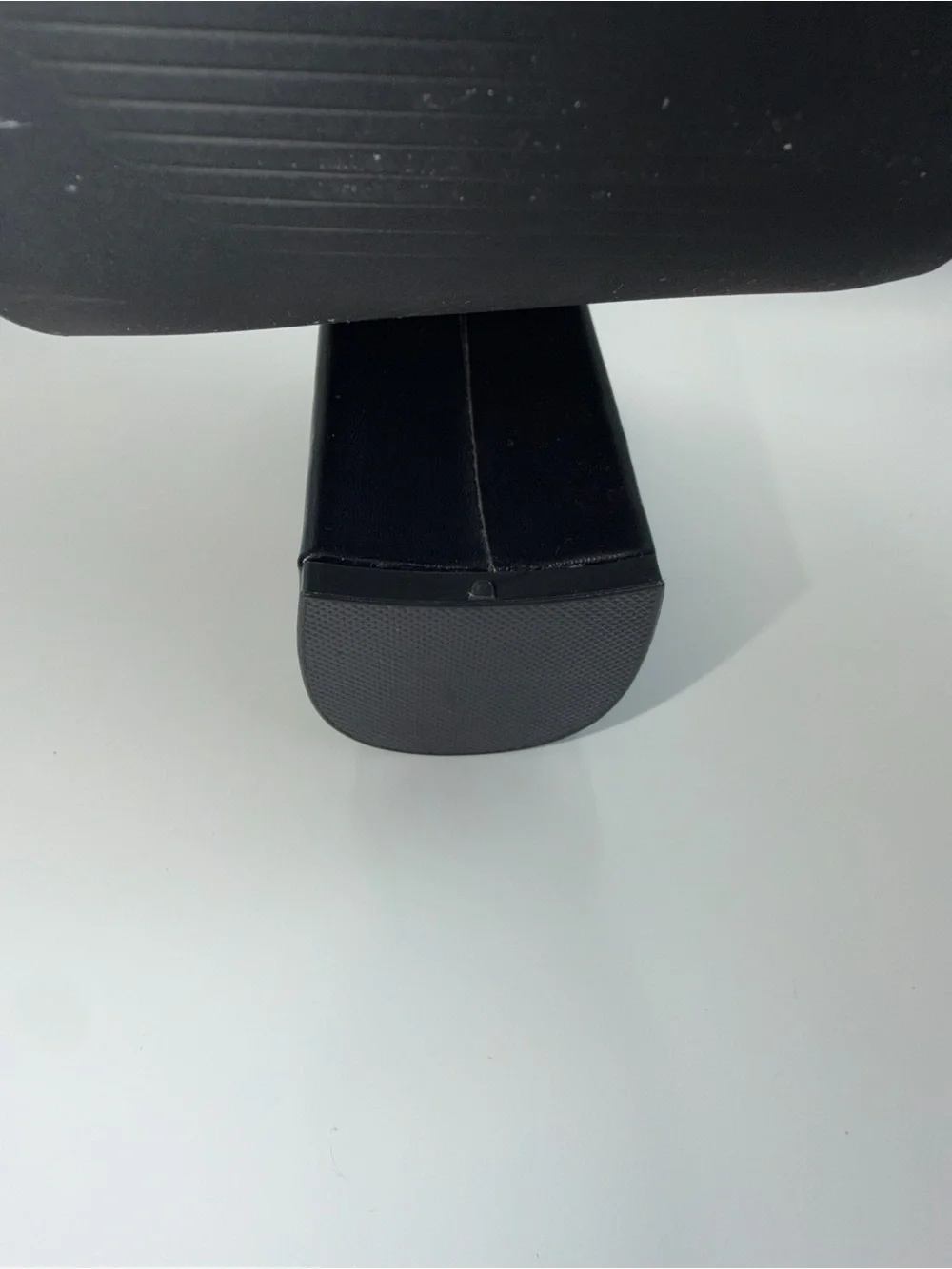 Public Desire Black Chunky Platform Mule Heels